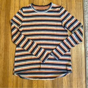 AMERICAN EAGLE - Soft + Sexy Striped Long Sleeve Top - SIZE XS